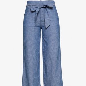 GAP wide leg chambray pants